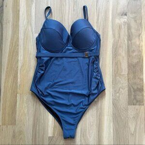 Seraphine Maternity Slate Blue Swimsuit